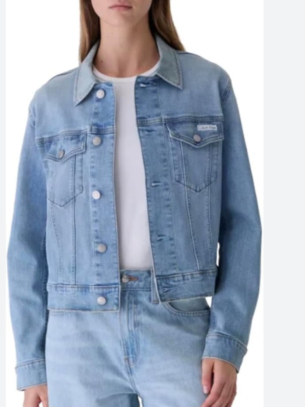 Calvin Klein Sky Blue Denim Jacket